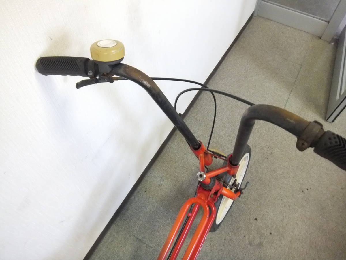 SCOOMA スクーマ 折りたたみ自転車 赤 16インチ レストアベース