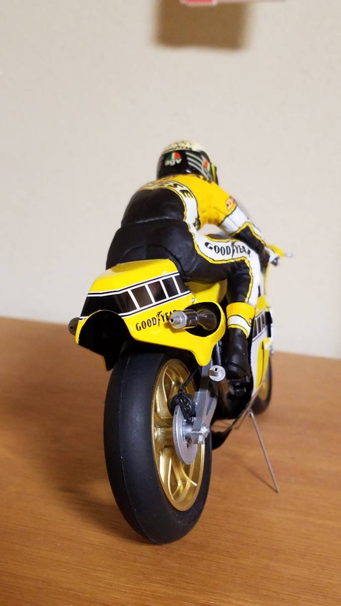 タミヤ 1/12 1980 ヤマハ YZR500 #1改(OW48R:1st,4th後方排気Ver