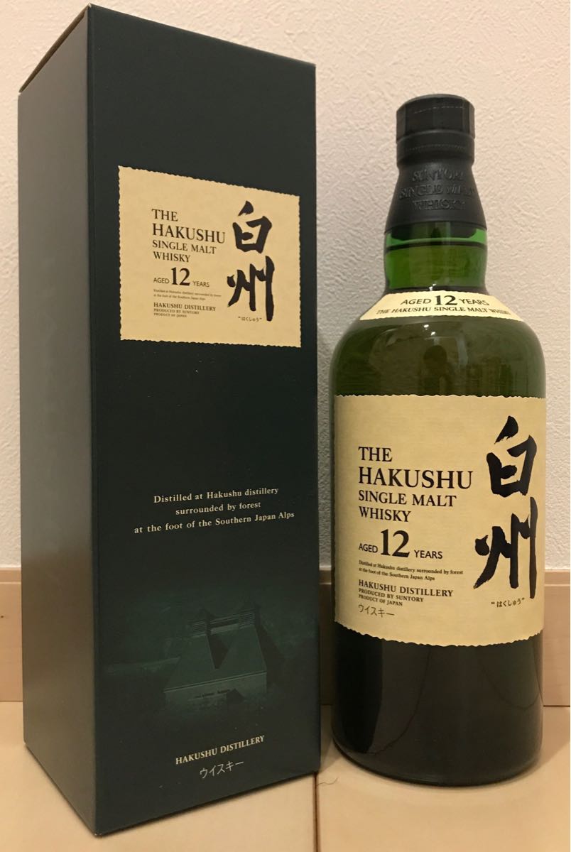 品質保証，安い 白州12年 43% 700ml 終売 海外向け 白州 12 ボウモア サントリー hakushu 響 17年(日本)｜売買されたオークション情報、yahooの商品情報をアーカイブ公開 - オークファン 日本
