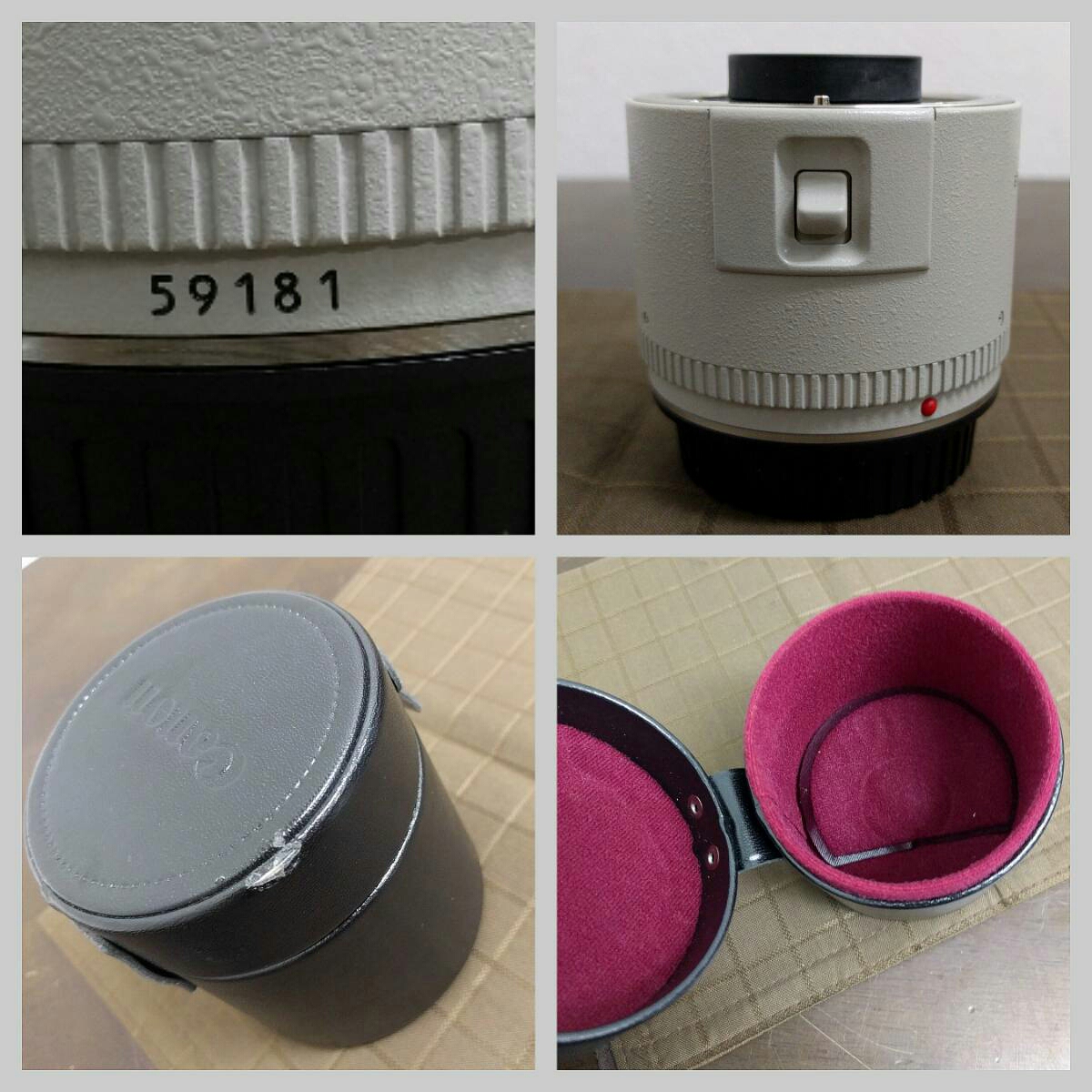☆Canon EXTENDER エクステンダー EF 2X ケース付き（SE-67） 【公式通販】