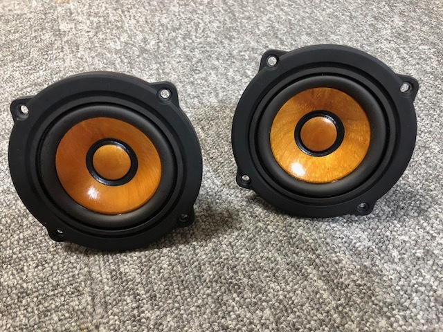 ♪ JVC WOOD CONE CS-WD85 中古ペア ♪ CS-WD85 8.5cmフルレンジ
