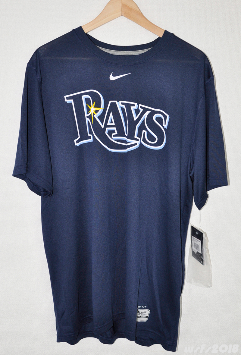 送料無料，爆買い MLB/ タンパベイレイズオーセンティックロゴTシャツ NIKE/ナイキ(Tシャツ)｜売買されたオークション情報、yahooの商品情報をアーカイブ公開 - オークファン 大人用