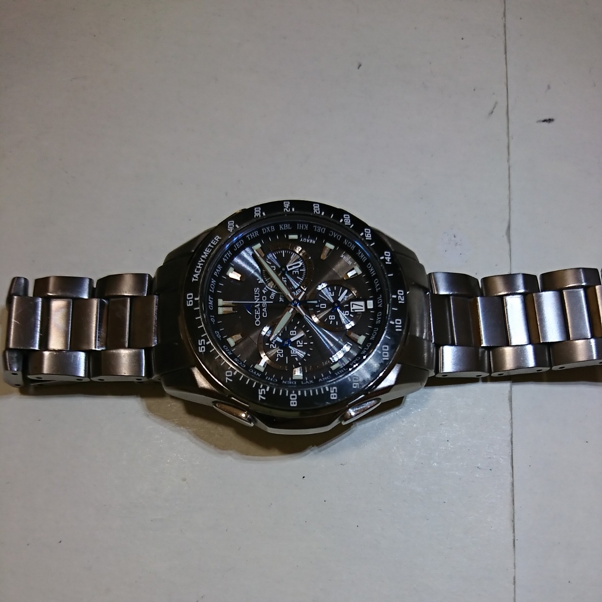 CASIO/オシアナス/OCW-M800TBJ-1AJF/ソーラー電波時計 【公式通販】