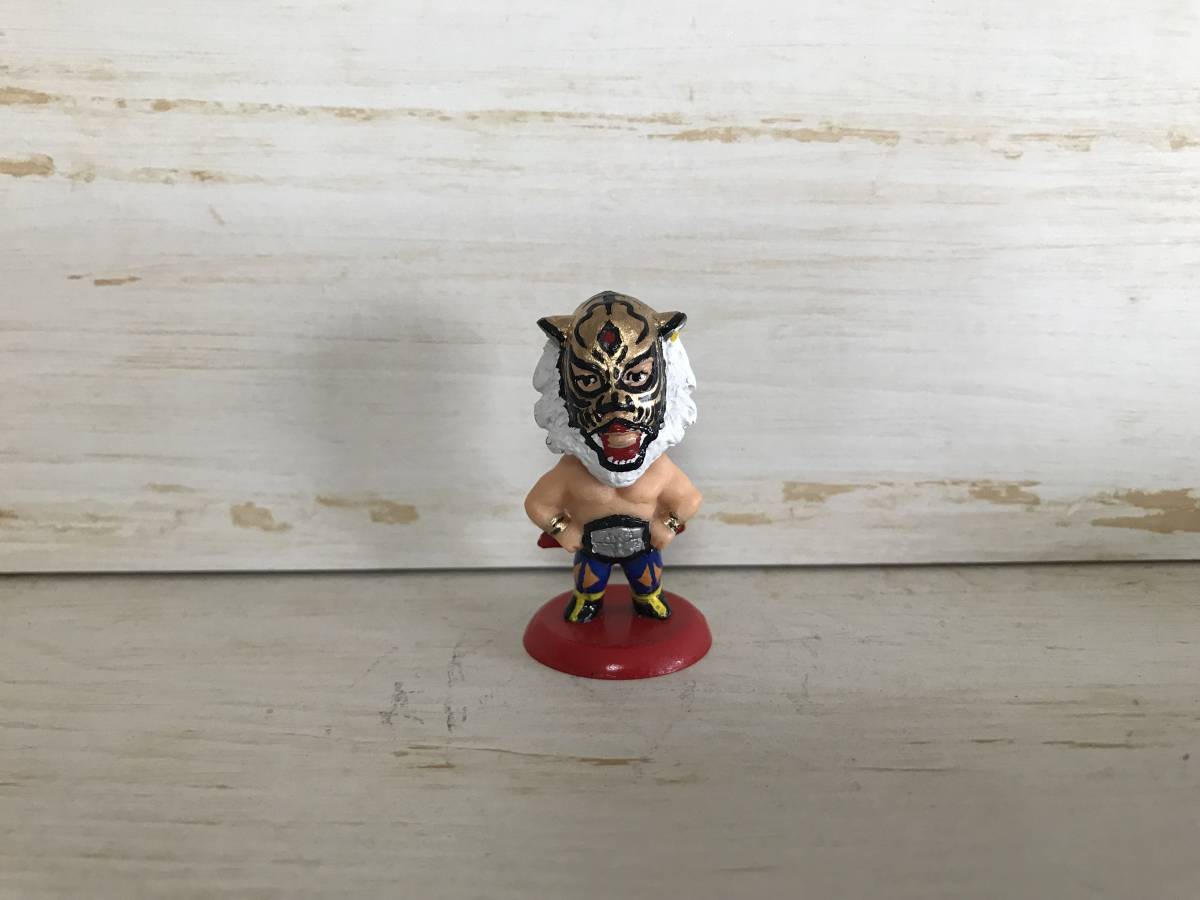 サクラバマシン 格闘技フィギュア 未開封 プロ格ヒーローズ風 カスタム 初代タイガーマスク 牙付きマスク