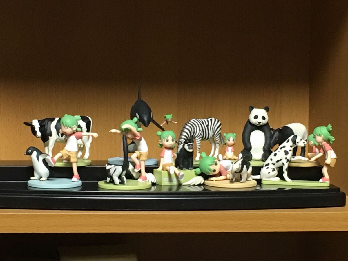 よつばと しろとくろのどうぶつ フィギュアコレクション 1 2 各5種 全