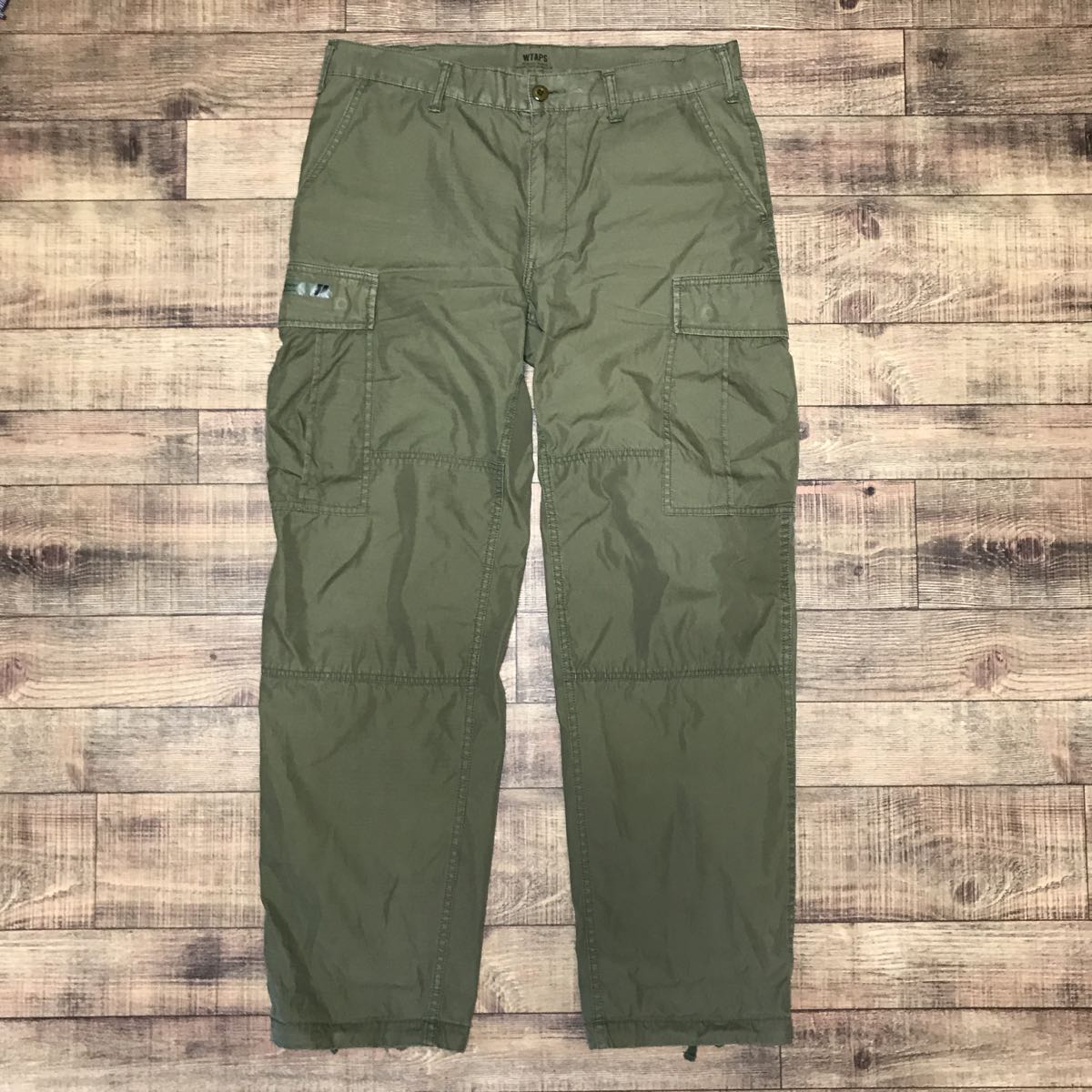 WTAPS 11AW JUNGLE STOCK TROUSERS COTTON WEATHER OD M OLIVE DRAB 