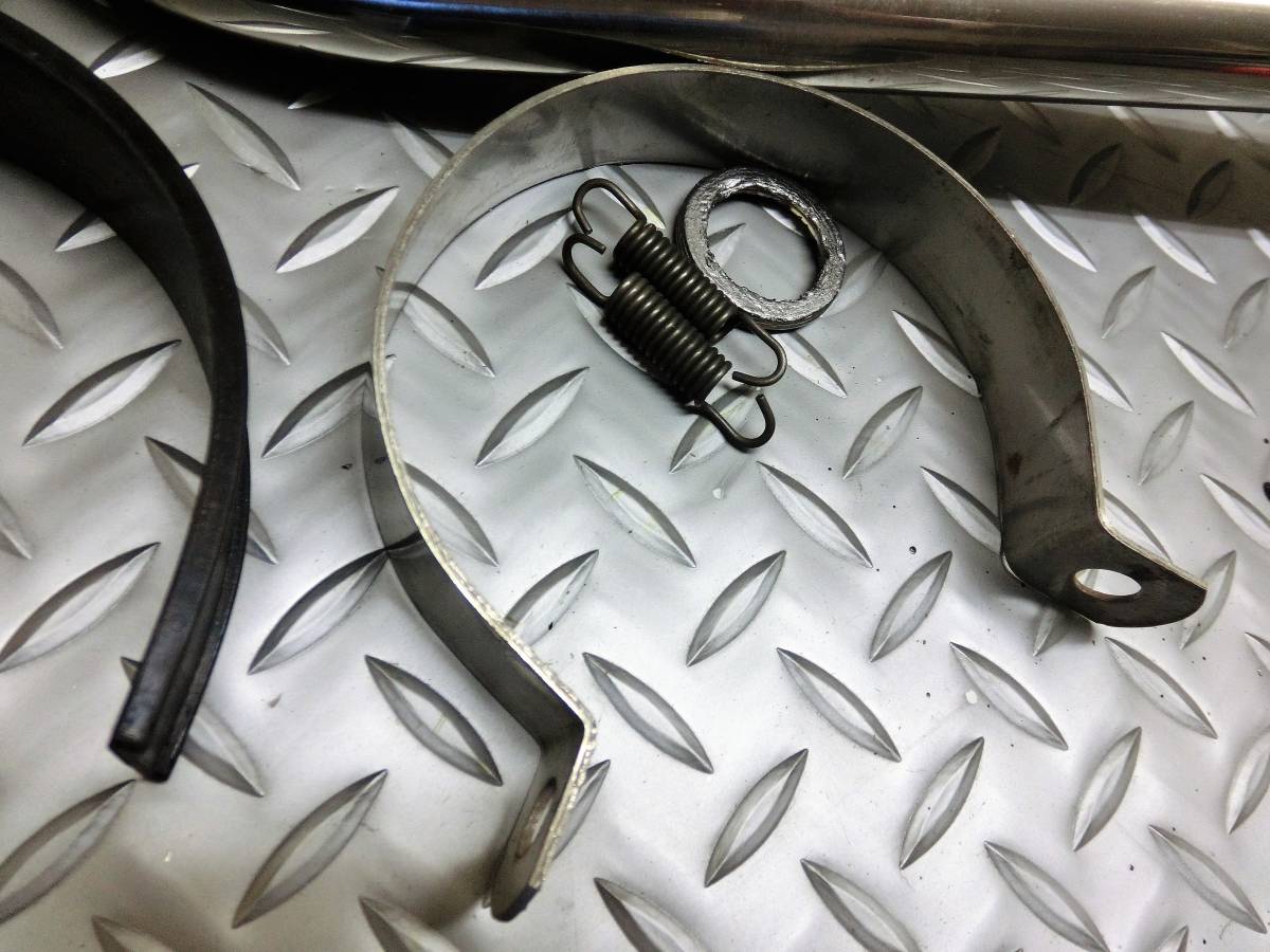 モンキー　ゴリラ　三輪トライク　バイク改造用　ステンレスマフラー