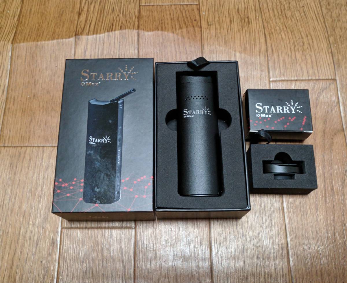 中古 ヴェポライザー XMAX STARRY 18650バッテリー交換可能タイプ
