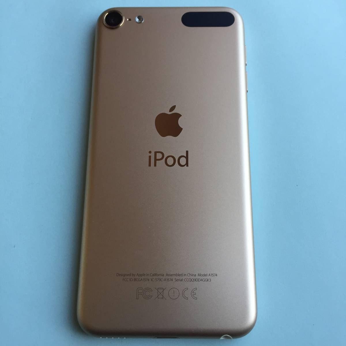 ipod アップル APPLE iPod touch MKH02J/A 16GB ゴールド 第6世代 美品 