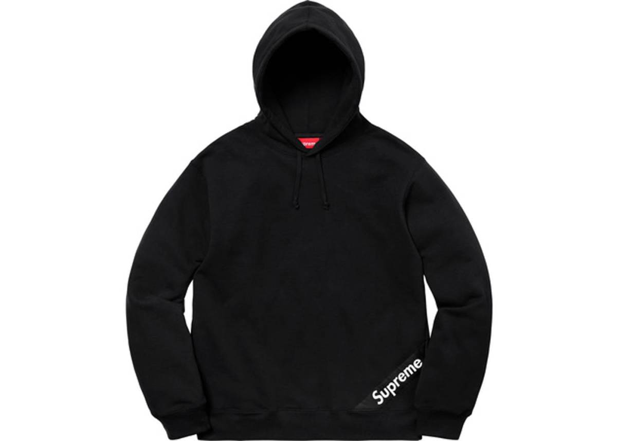 希少18ss corner label hooded グレー
