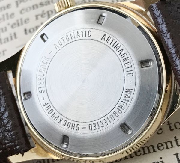 【ゴールドトーンが美しい】ウォルサム☆ アンティーク ヴィンテージ 手巻き メンズ腕時計 極美品_7