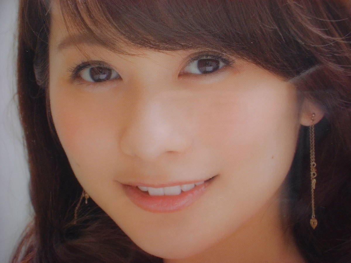 高見侑里 直筆サイン入りクリアファイル 未使用美品 セントフォース