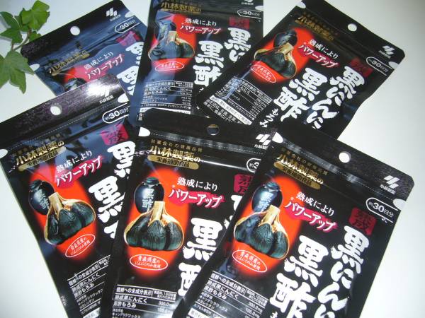 【限定SALE，セール】 小林製薬 熟成 黒にんにく 黒酢もろみ 90粒入&times; 6袋セット(にんにくエキス配合食品)｜売買されたオークション情報、yahooの商品情報をアーカイブ公開 - オークファン にんにくエキス配合食品
