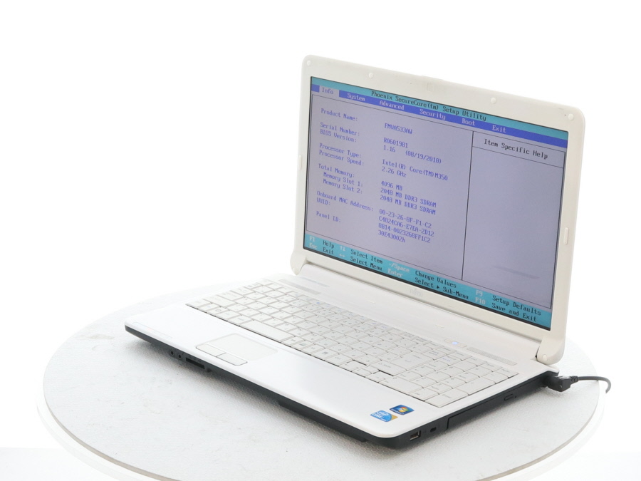 ジャンク!NEC PC-GN1643ZAF○Core i5 8265U 1.6G 8G 256G LaVie G NEC 