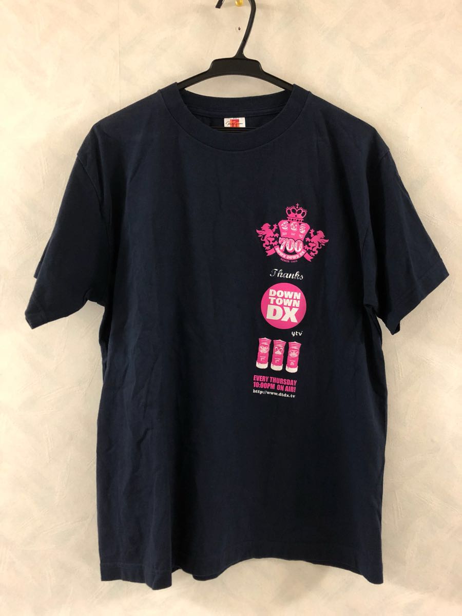希少 ダウンタウンDX 700回記念Tシャツ サイズL 松本人志 浜田雅功 