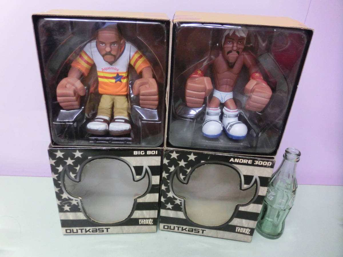 人気セール，低価 アウトキャスト OUTKAST ビッグ ボーイ アンドレ 3000 フィギュア人形 2体セット figure Big Boi Andr 3000 ヒップホップ ラップ(芸能人、タレント)｜売買されたオークション情報、yahooの商品情報をア 芸能人、タレント