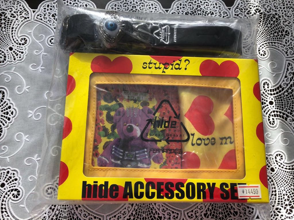 【ゆ】hide ACCESSORY SET 目玉ギターストラップ hide アクセサリーセット 目玉ストラップ 限定 稀少 - メルカリ
