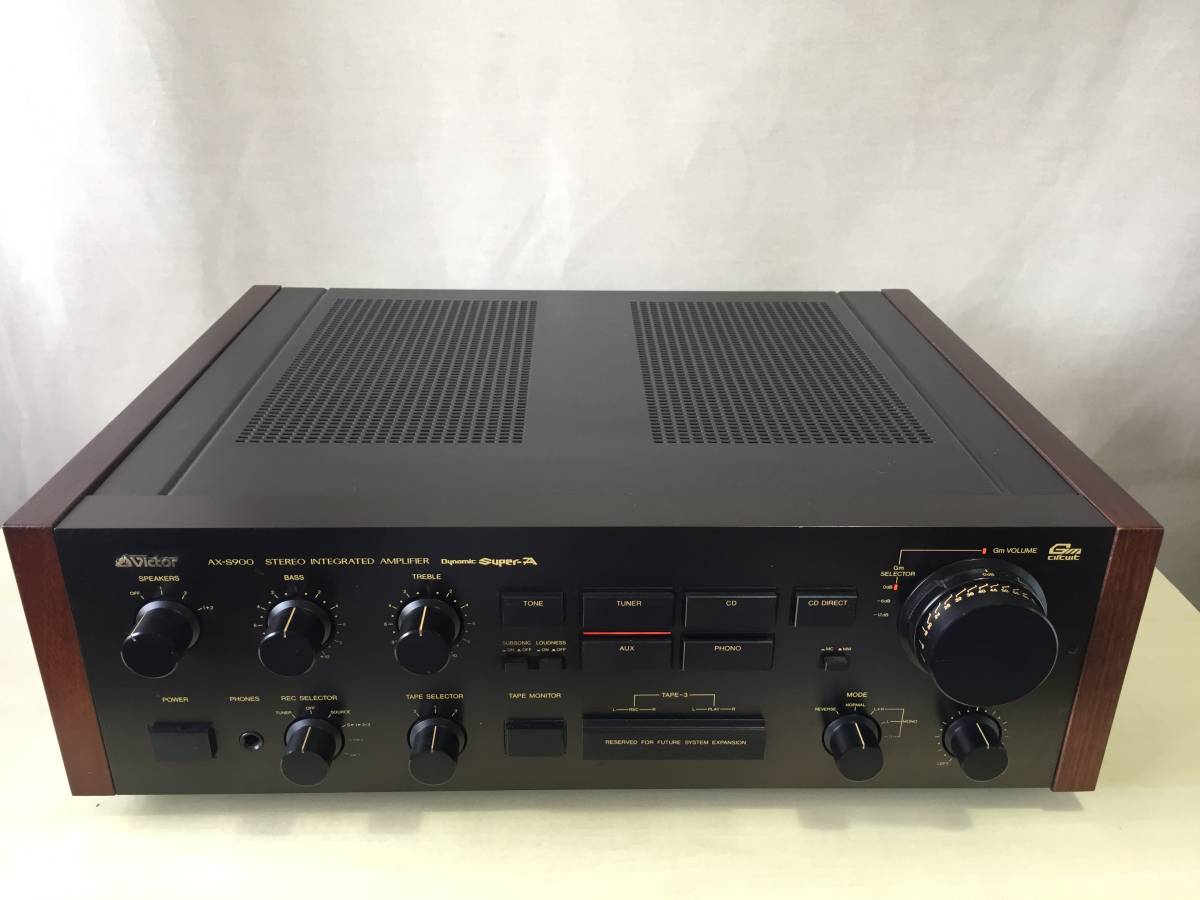 Victor AX-S313 プリメインアンプ 動作品 フォノ入力搭載 Victor