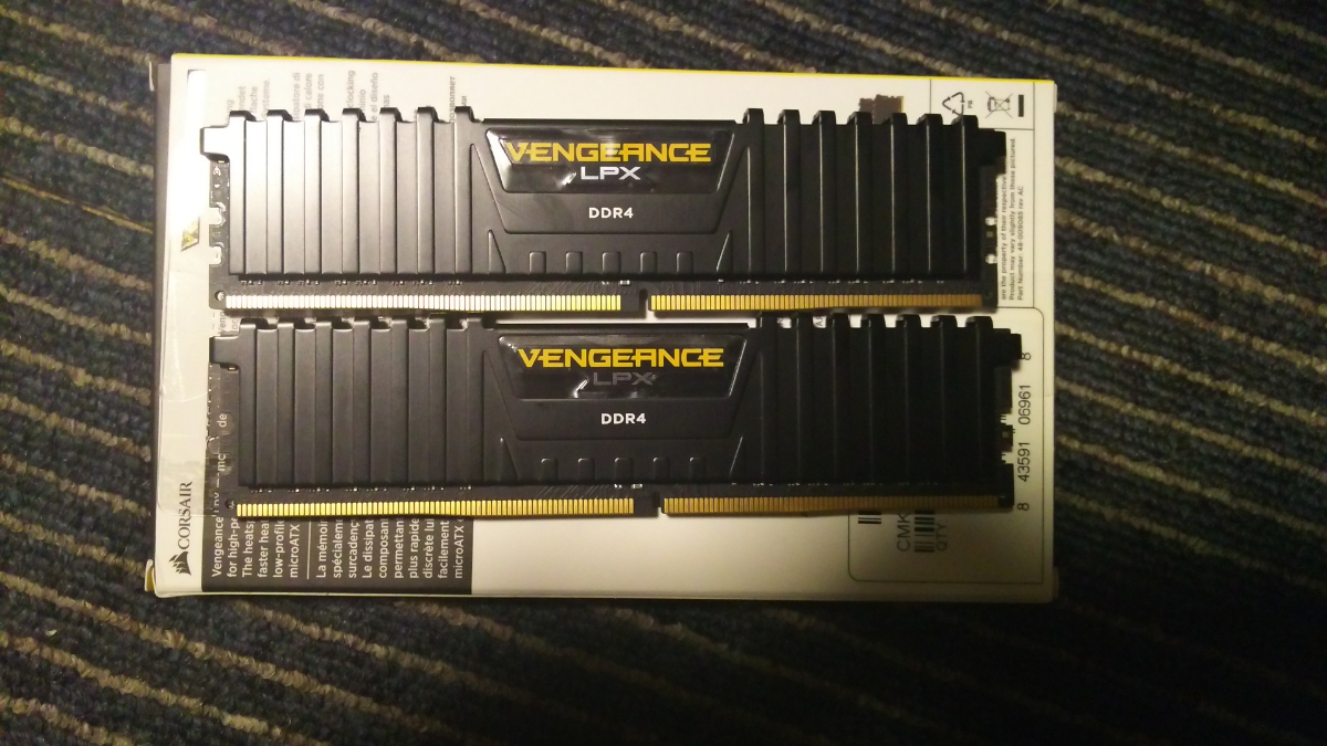 DDR4 LPX x 2666MHz 8GB) Corsair DRAM 8GB Vengeance Kit C16 Memory 