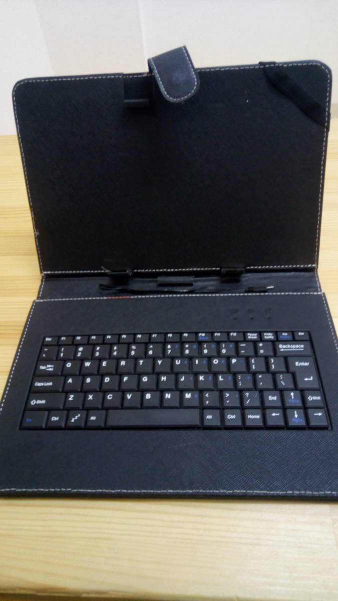♪♪タブレットがまるでノートPCのように使える！10インチアンドロイドタブレット用キーボード付ケース♪♪_1