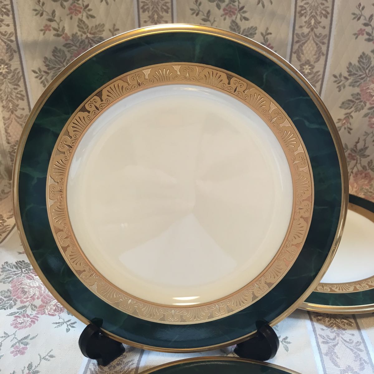 新品★ノリタケ フィッツジェラルド 17cm プレート ケーキ皿 5枚セット