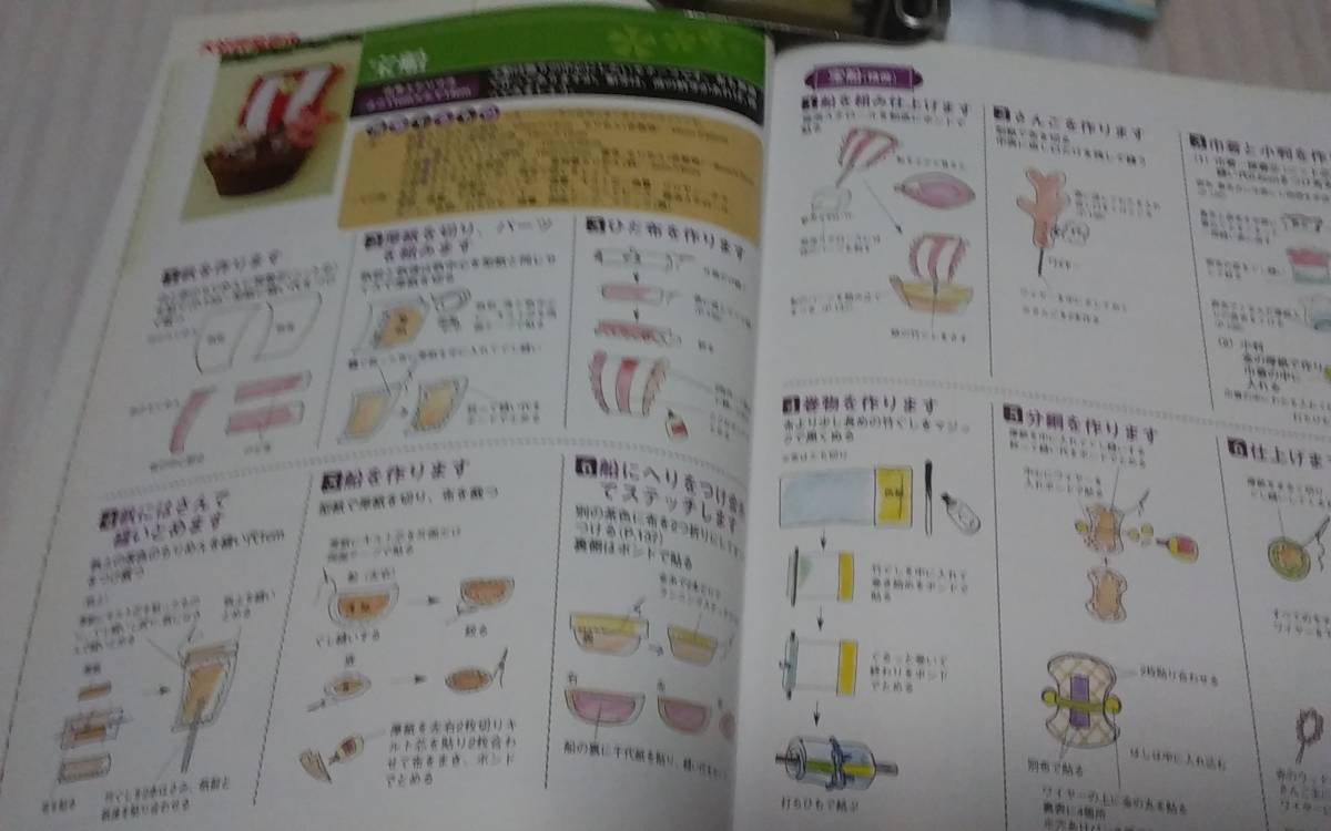 ★総集編　伝承つるし飾り　（つるし飾り・さがりもの・傘福　・８０モチーフの作り方掲載　実物大型紙付き）★_7