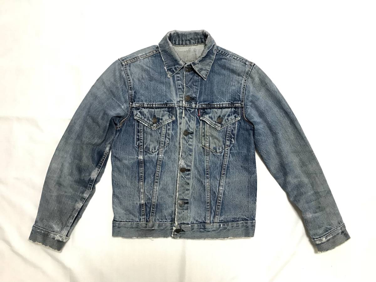 希少 XS 60sビンテージ LEVIS 70505 BIGE ビッグE Gジャン 34 