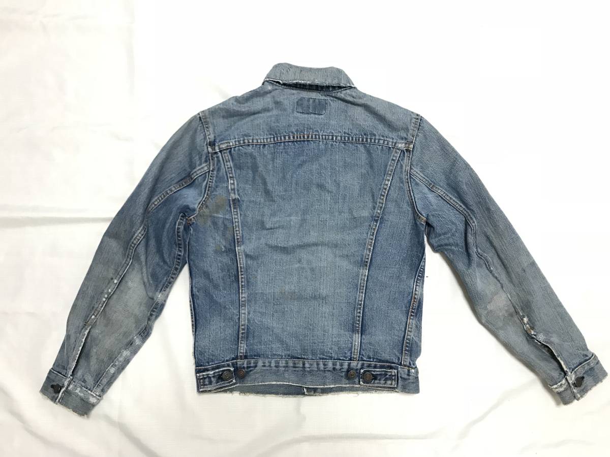 希少 XS 60sビンテージ LEVIS 70505 BIGE ビッグE Gジャン 34 