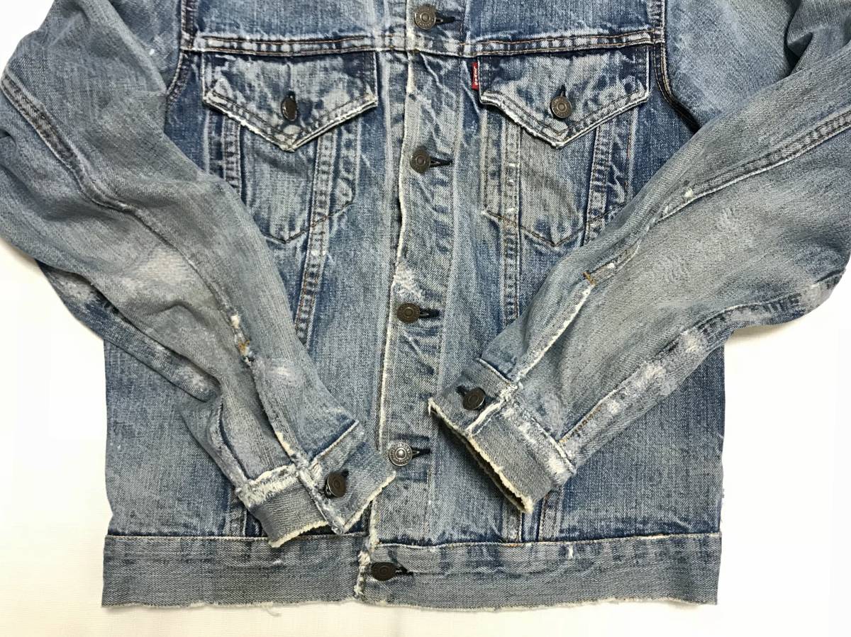 希少 XS 60sビンテージ LEVIS 70505 BIGE ビッグE Gジャン 34 