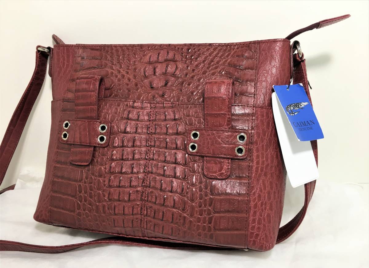 ジャパン アウトレット No.1090 【新品 未使用】CAIMAN GENUINE 