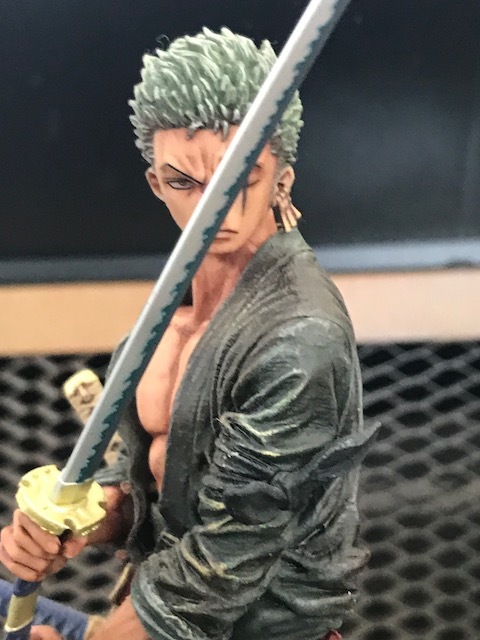 【人気SALE，SALE】 ワンピース／造形＆写真家 ／ゾロ／リペイント(ロロノア・ゾロ)｜売買されたオークション情報、yahooの商品情報をアーカイブ公開 - オークファン ロロノア・ゾロ