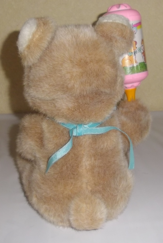 ◆アルプス商事 　動作品　くまさん人形◆レトロ 　日本製　玩具 　ガラガラ　ラッパ　電動　昭和おもちゃ　 ビンテージ_6