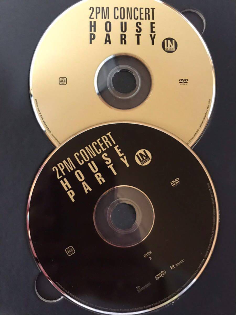 2PM house partyライブ DVD 日本語字幕付き 【公式通販】