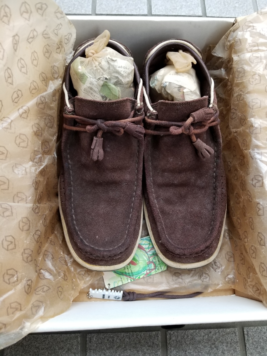 箱付き・極美品】visvim POLKE/FILZ fbt 厚底 8(26) 箱付き・極美品