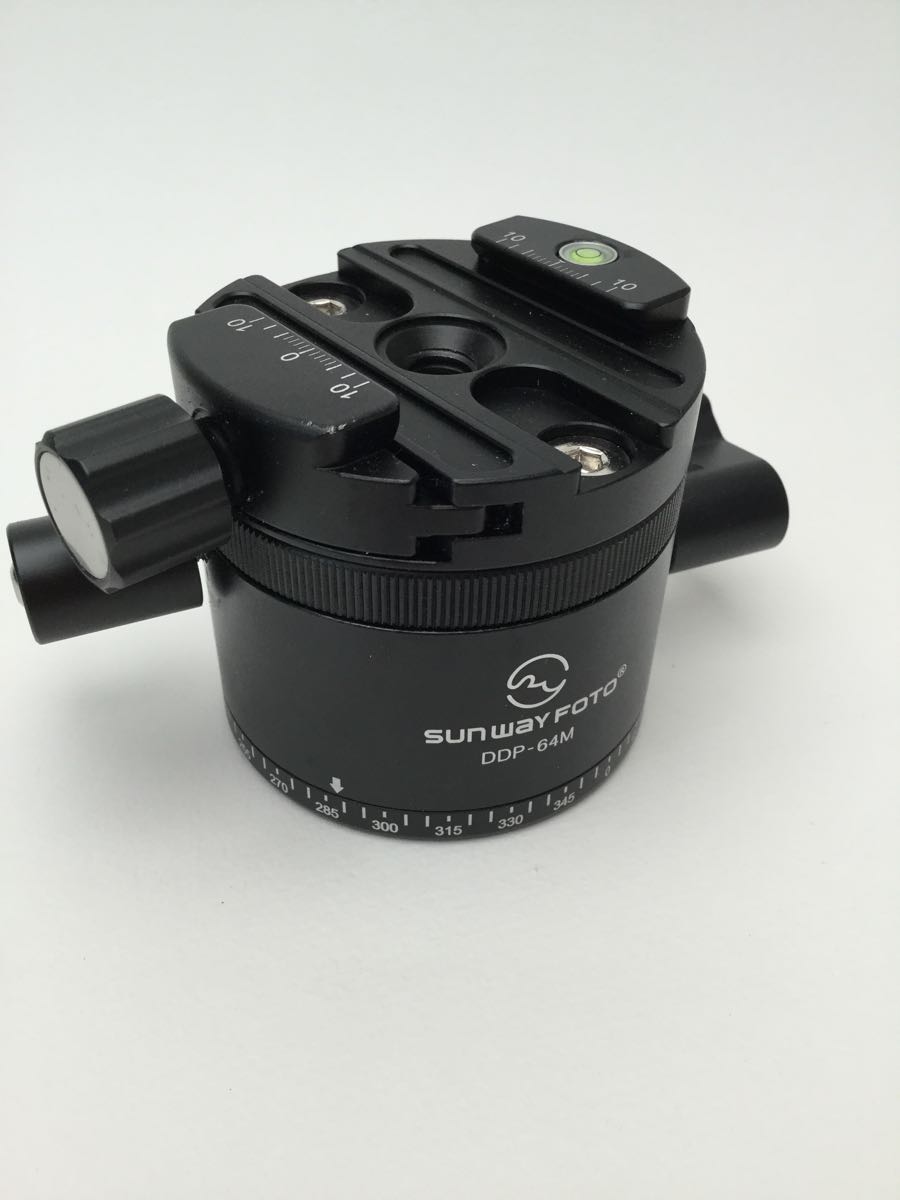 SUNWAY FOTO パノラマ回転台 雲台 DDP-64、クランプ付属