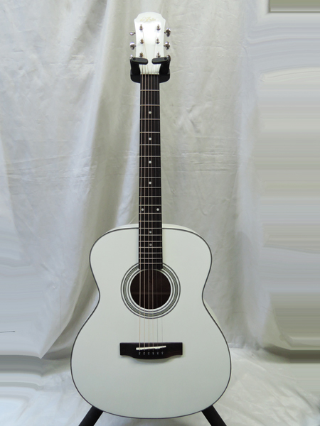 得価，本物保証 G 1円スタート Aria Dreadnought/アリア アコースティックギター AF-201 WHT カタログ外の限定カラー 展示品(アリア)｜売買されたオークション情報、yahooの商品情報をアーカイブ公開 - オークファン 本体