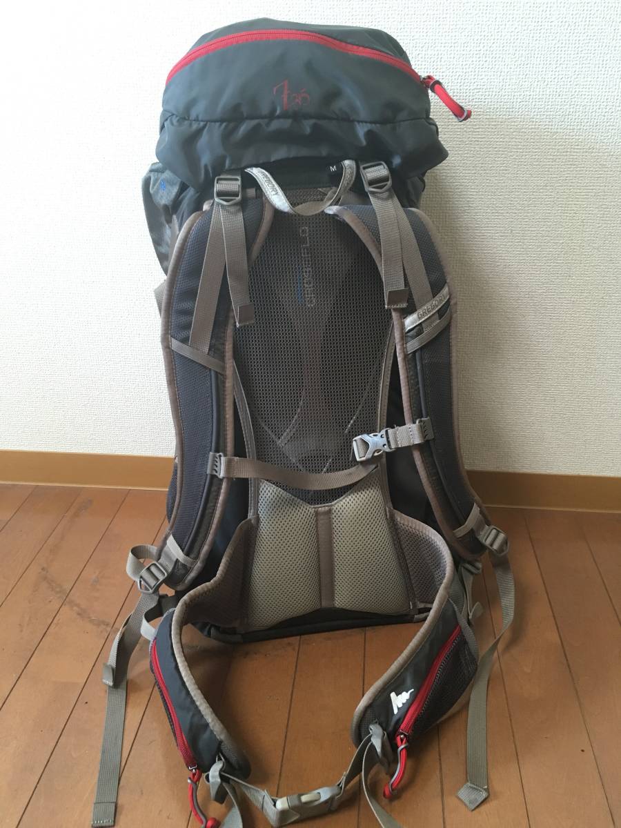 GREGORY グレゴリー レインカバー Z35 - M ブルー メルカリ バック 