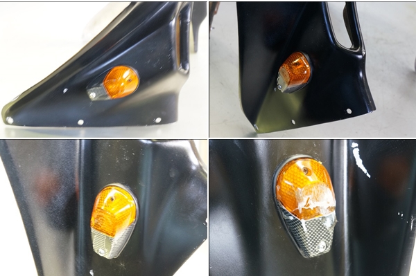 CBR250R☆社外 HEARDY ハーディー FRP 耐久 フロントアッパーカウル