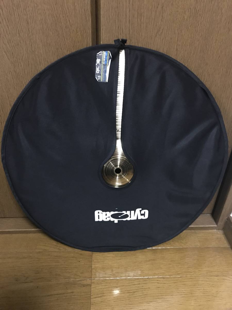 【中古】PAISTE パイステ The Paiste Line Mellow Crash 18インチ　※バッグ付き_4