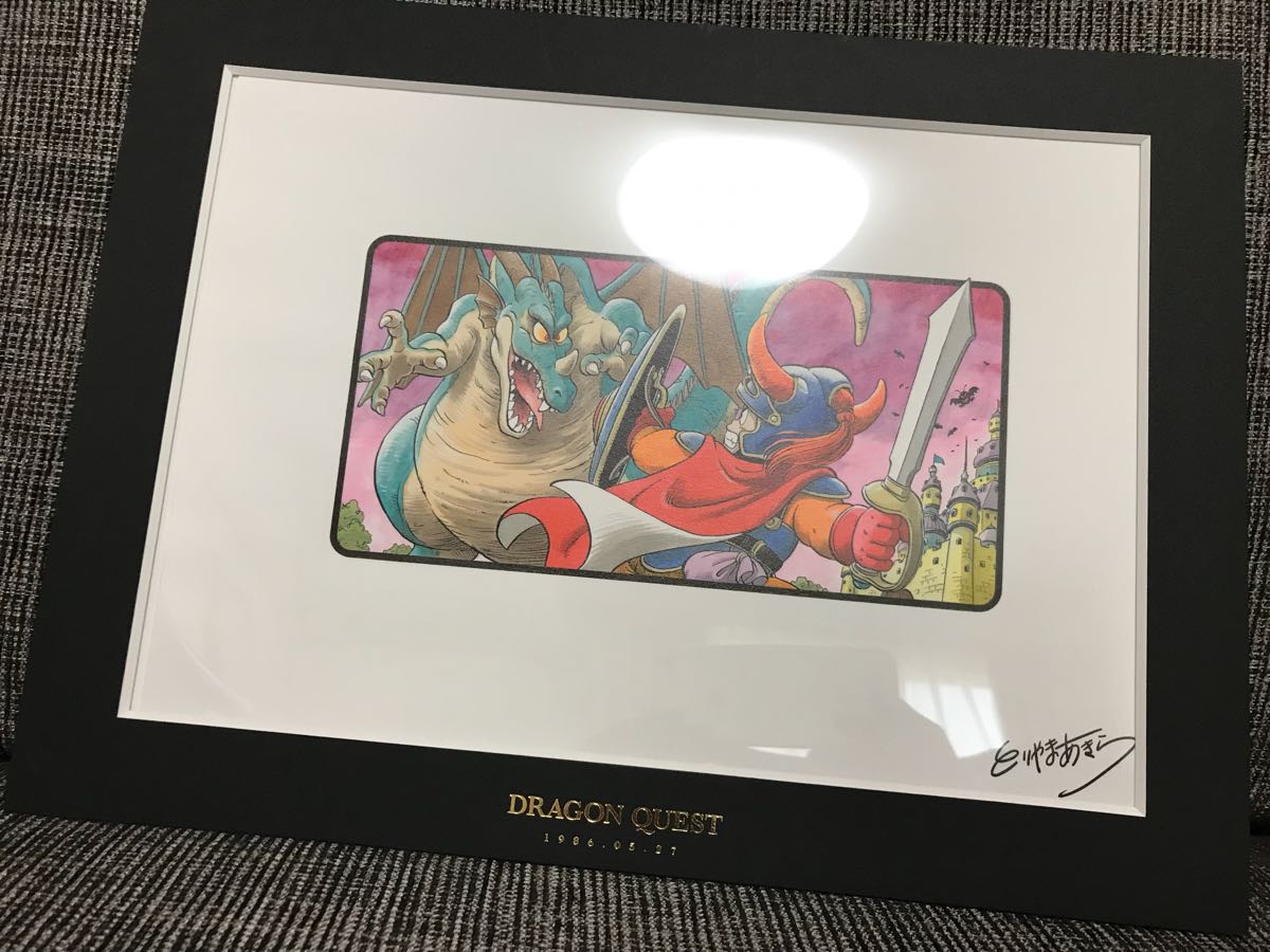 ドラゴンクエスト 4,5,6 複製原画 集英社 Vジャンプ 鳥山明 ドラクエ