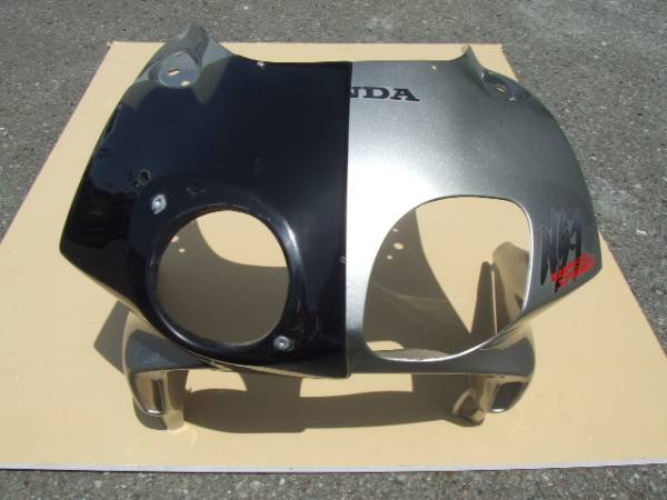 NS-1 0 白ゲルNS1 ゼッケンプレートFRP カウル ゼッケン 片目 後期用