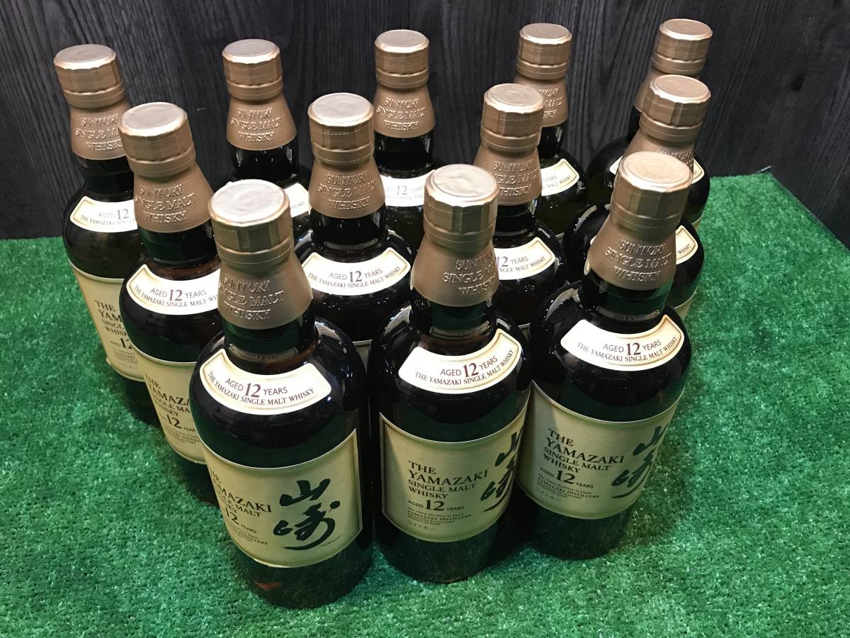 ★サントリー　山崎12年　12本セット★未開栓