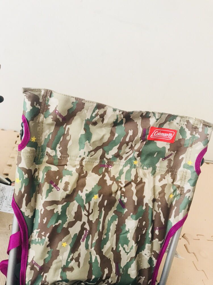 ◇ 美品 ◇ Coleman コールマン グランドチェア 迷彩 カモフラージュ 2