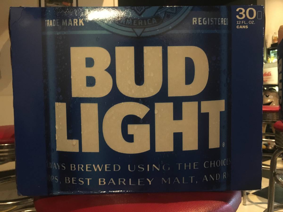 ビール バドライト BUD LIGHT 30本 アメリカ 日本未発売 人気ビール 