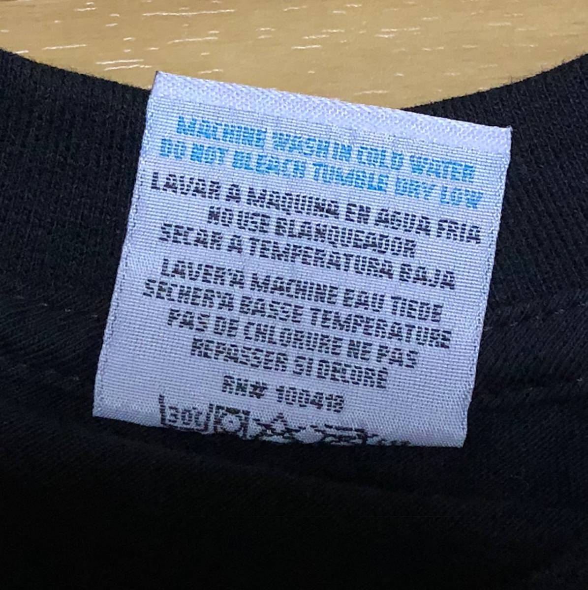 名作★ TENDERLOIN 17SS オールドニック ヘヴィウェイト Tシャツ T-TEE O.N Old Nick PRO CLUB HEAVY WEIGHT テンダーロイン ★XL ブラック