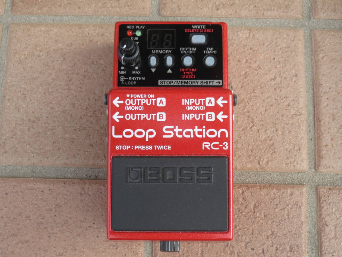 boss rc 3 完動品 箱、説明書等付属 BOSS RC-3 LoopStation （元箱