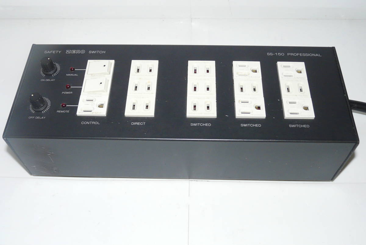 ZERO SS-150 CSE SWITCH SAFETY 電源タップ Professional ゼロクロス