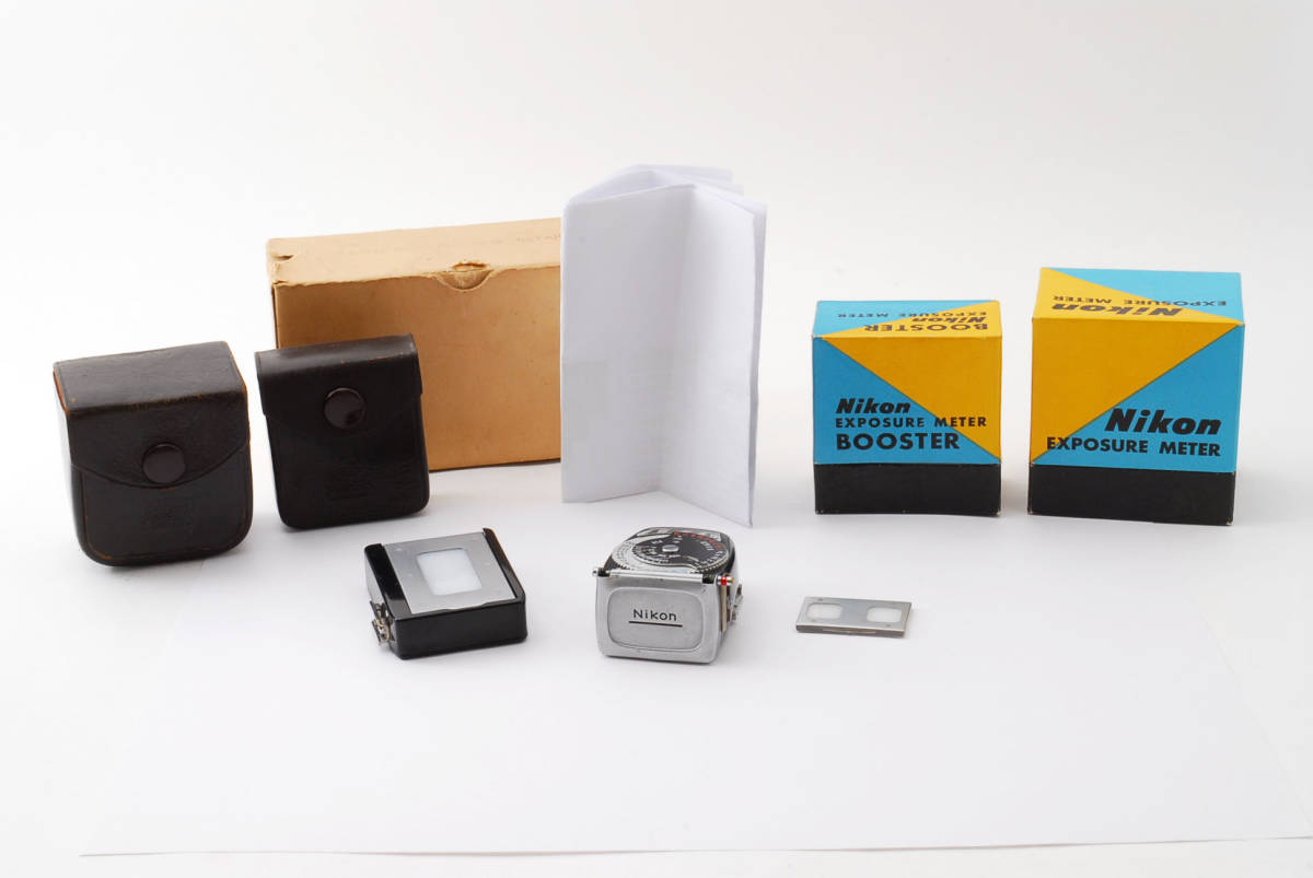 ◇希少◇元箱付き◇ニコン Nikon EXPOSURE METER + BOOSTER SP用連動