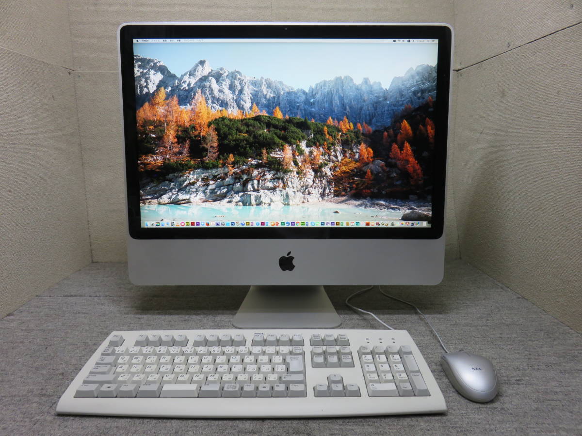 iMac 0 A1225 Early Apple Core Duo 24-inch 公式通販 24-inch 