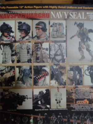 ホットトイズ ネイビーシールズ チーム4 HOTTOYS NEVSPECWARGRU